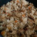 jakemom's cooksnap of when they made 炊飯器で作る中華おこわ.