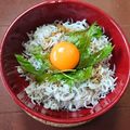 G_Yossan's cooksnap of when they made 超王道しらす丼.