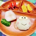 S＊mama♡'s cooksnap of when they made サンリオ けろっぴ キャラ弁.