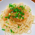 ねこずきん's cooksnap of when they made 包丁ほぼ不要！クイック✿なめたけパスタ。.