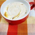 ふうはっちゃん's cooksnap of when they made ﾖｰｸﾞﾙﾄにｺｰﾋｰかけるってあり??.