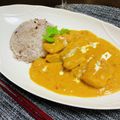 Yuk114's cooksnap of when they made 濃厚！フライパンでバターチキンカレー.