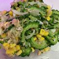 ゆりはるみ♡'s cooksnap of when they made ゴーヤとツナのさっぱりサラダ.