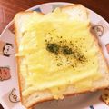 なーなちゃん's cooksnap of when they made サクッと！Wチーズトースト.