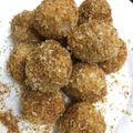ちる丸's cooksnap of when they made 揚げない　一口コロッケ.