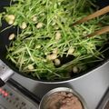 大阪のちゃーちゃん's cooksnap of when they made 大豆と豆苗とノンオイルツナの炒め煮.