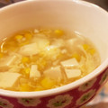にこにことうま's cooksnap of when they made ☆とうもろこし＆ふんわり卵の中華スープ☆.