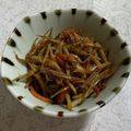 takatiho's cooksnap of when they made ピリ辛きんびらごぼう.