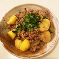 NON♡RAMU's cooksnap of when they made じゃがいもの味噌はちみつそぼろ煮.
