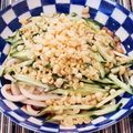あーこ姐's cooksnap of when they made 楽チン♪冷やしたぬきうどん(-^艸^-).