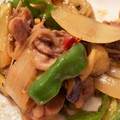 lune7's cooksnap of when they made 簡単ヘルシー☆ラム肉とピーマンの蒸し炒め.