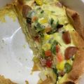 うみのたまご's cooksnap of when they made 離乳食後期に◎お野菜たっぷりキッシュ.
