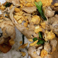 ゆきちん121212's cooksnap of when they made 小松菜と豚肉卵炒め.