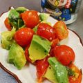 クックＦ8ＪＷ40☆'s cooksnap of when they made ミニトマトとアボカドのイタリアン和え.