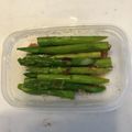 やんしゅ's cooksnap of when they made 副菜　レンジで簡単！　アスパラの　お浸し.