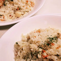 ☆とらねこトラちゃん's cooksnap of when they made あっさりコク旨♪きのこ＆シーフードピラフ.