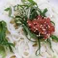 こもりんあここ's cooksnap of when they made 冷やしうどん～梅しそ風味～.