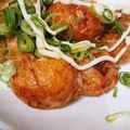 skybluemoo's cooksnap of when they made かりっトロトロぉ。内緒のたこ焼き。.