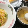 ルチアーノ★★★'s cooksnap of when they made 炒飯に付く中華スープ☆即席版.