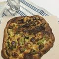 ひろみつばち's cooksnap of when they made 計量簡単ふつくらピザ生地・じゃが明太.