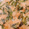 KAORULALA's cooksnap of when they made ニラとえのきのチヂミ.