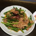 クロ８５'s cooksnap of when they made 食欲↑【豚肉とにんにくの芽のピリ辛炒め】.