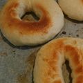 ろっちゃんごはん's cooksnap of when they made NYで食べた…モチモチ絶品ベーグル.