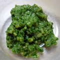 ♪くるみるく♪'s cooksnap of when they made ごはんのお供に♪ｾﾛﾘの葉味噌☆.