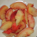 mikiha5's cooksnap of when they made 皮ごと食べましょ♡桃の美しい切り方♡.
