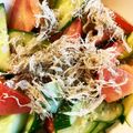 ˚✧₊⁎ゆう˚✧₊⁎'s cooksnap of when they made 胡瓜とトマト☆とろろ昆布インサラダ風.