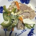 ちゃぎー's cooksnap of when they made 簡単ゴーヤチャンプル.
