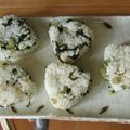ゆまこたん's cooksnap of when they made 野沢菜おにぎり.