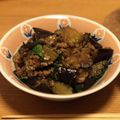 犬Gyami's cooksnap of when they made m茄子とひき肉のエスニックバジル炒め.