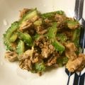 ベティ３'s cooksnap of when they made ゴーヤとサバ缶で！さっぱり☆スタミナ炒め.