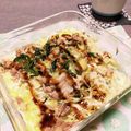 さとしんあい's cooksnap of when they made レンジ５分！おからで糖質オフのお好み焼き.