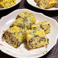 ☆あいちゃん's cooksnap of when they made ＊ひじきの煮物で卵焼き＊.