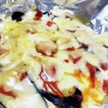 ちぃちゃん31513's cooksnap of when they made 簡単なす料理☆「なすとチーズのピザ」.