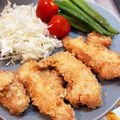 OKYMY's cooksnap of when they made 卵なしで簡単♡柔らかチキンカツ.