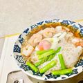 komutatata's cooksnap of when they made 夏は冷やして冬は暖か☘️フォー風スープ麺.