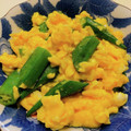 なつんこ★'s cooksnap of when they made オクラと卵のとろとろ餡炒め★.