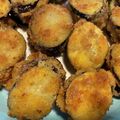 ゆづままサン's cooksnap of when they made ひき肉☆茄子のチーズ入り簡単はさみ揚げ.
