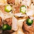 ちーずけぇき☆'s cooksnap of when they made 子供と作ろう！豚肉たっぷりジューシー焼売.