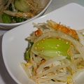 のんこ's cooksnap of when they made ラーメンのお供にも、もやしのナムル.