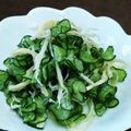 ひろちゃん☆ママ's cooksnap of when they made さきいかとキュウリの酢の物☆.