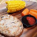 しじみごはん's cooksnap of when they made 保育園のひじきハンバーグ.