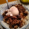 makichaki's cooksnap of when they made ワンプレート。なすとひき肉の甘辛.
