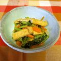 龍青空ママ's cooksnap of when they made 小松菜のゴマ入り炒め煮.