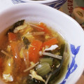 yukky☆mama's cooksnap of when they made ふんわり卵とわかめの中華はるさめスープ.