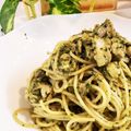 ゆるмαмα's cooksnap of when they made バジルとチキンのパスタ.
