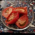 ☆hikonyan☆'s cooksnap of when they made *＊トマトの中華サラダ＊*ごまポン酢.